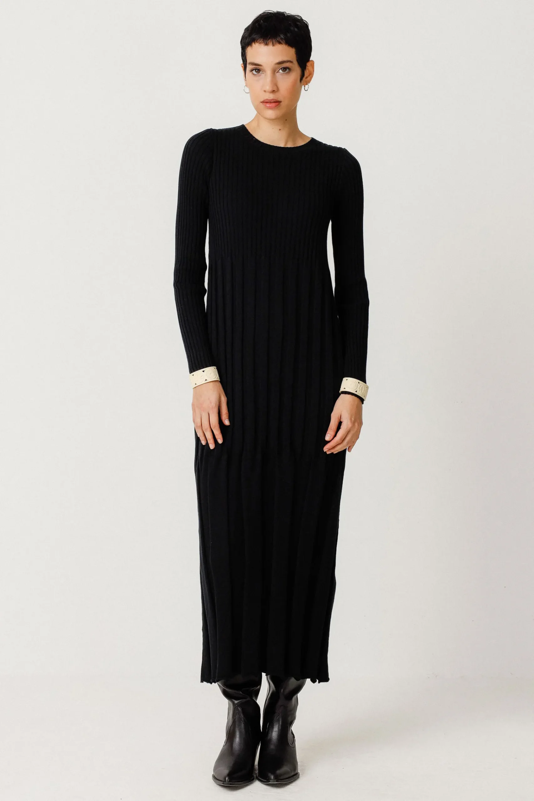 SKFK VESTIDO BEDIA-GOTS NEGRO Hot