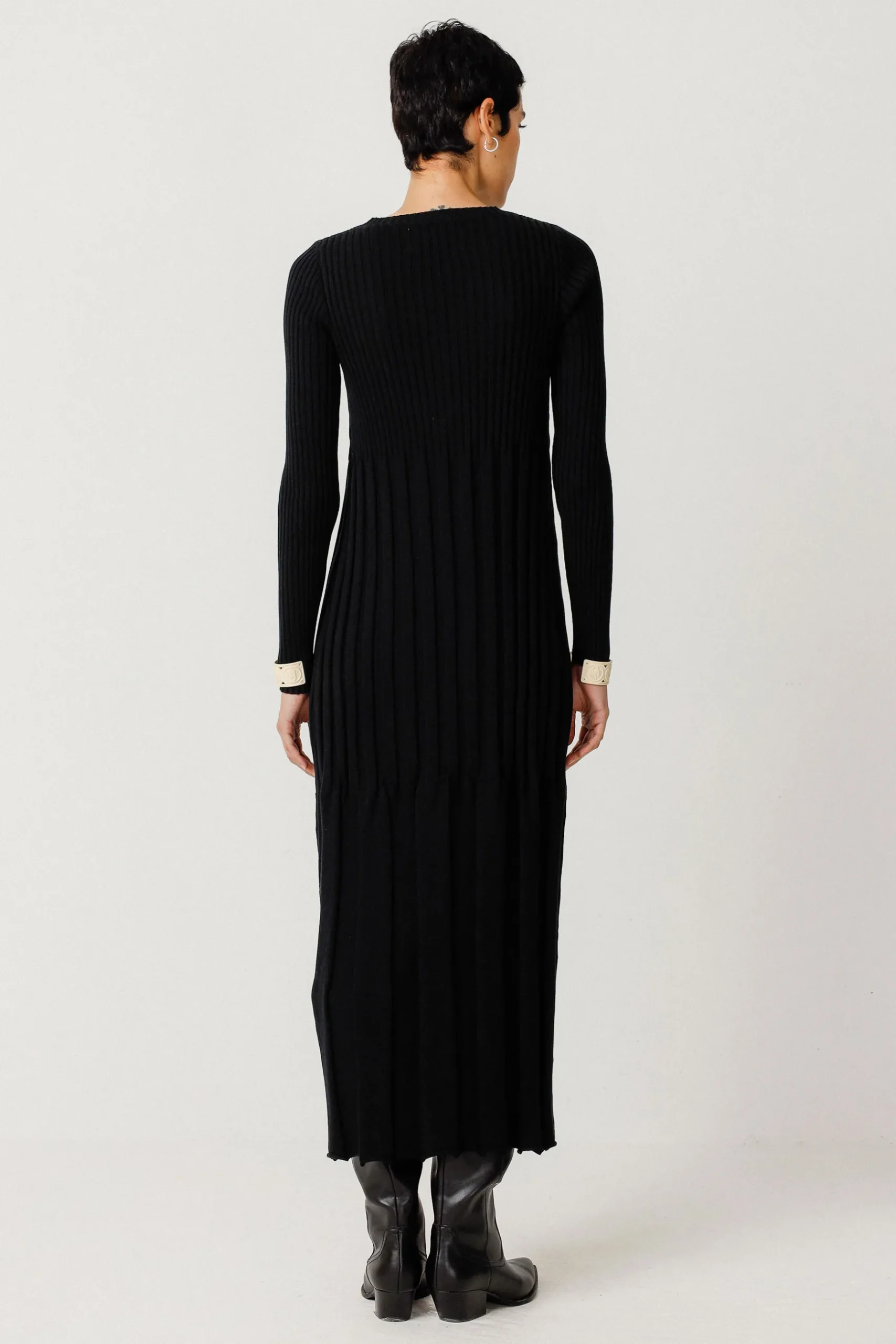 SKFK VESTIDO BEDIA-GOTS NEGRO Hot