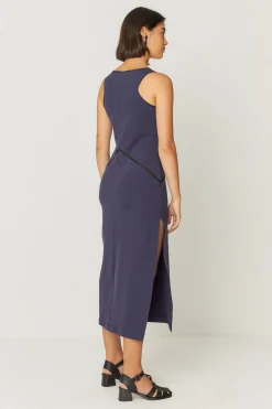 SKFK VESTIDO DEI AZUL MARINO VIOLETA Hot