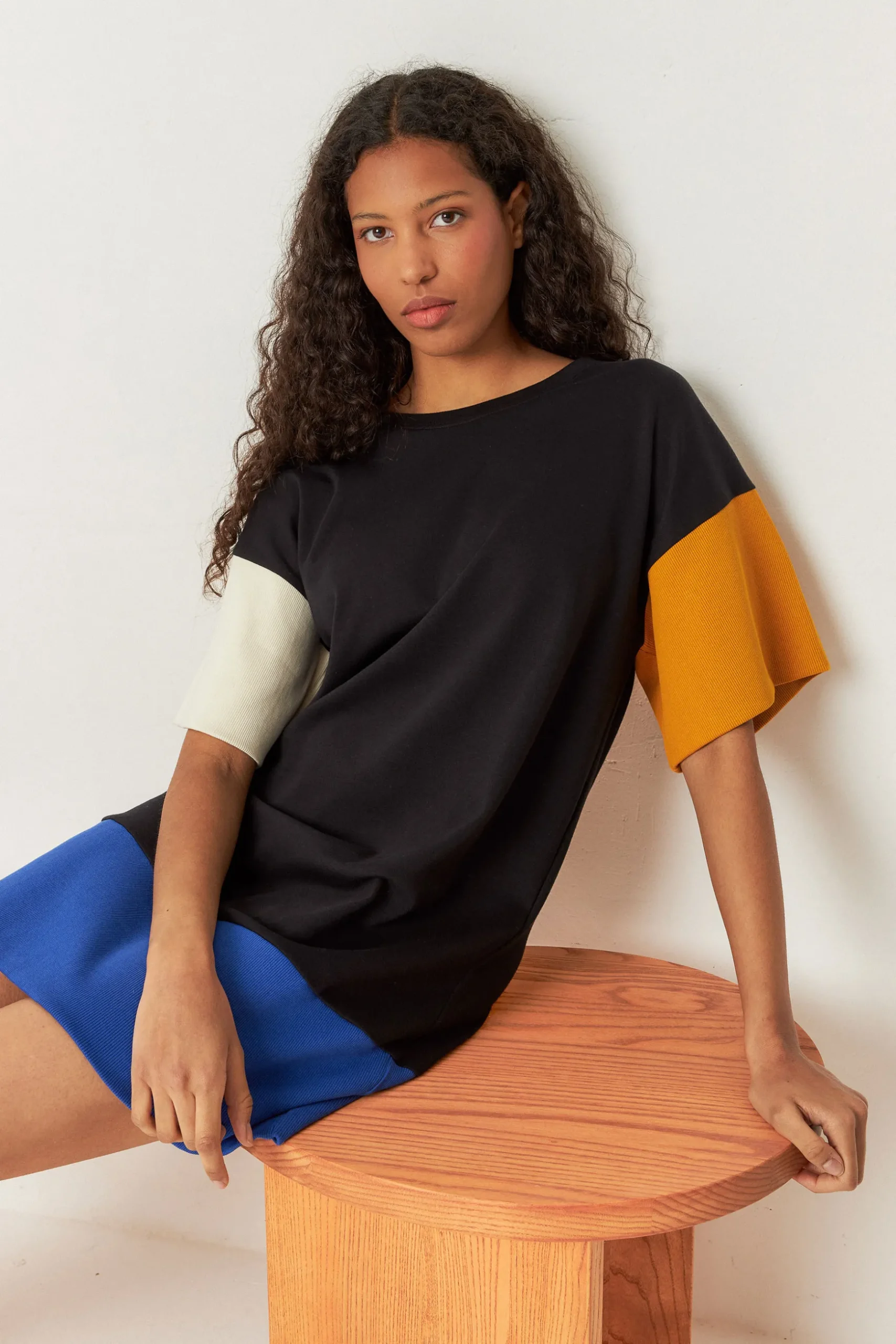 SKFK VESTIDO EHARI-GOTS NEGRO Hot