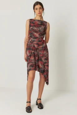 SKFK VESTIDO HABENE MULTICOLOR Outlet