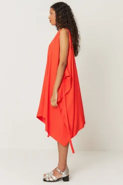 SKFK VESTIDO HABENE ROJO Clearance