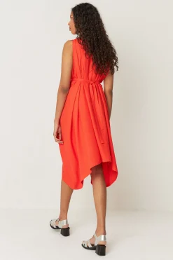 SKFK VESTIDO HABENE ROJO Clearance