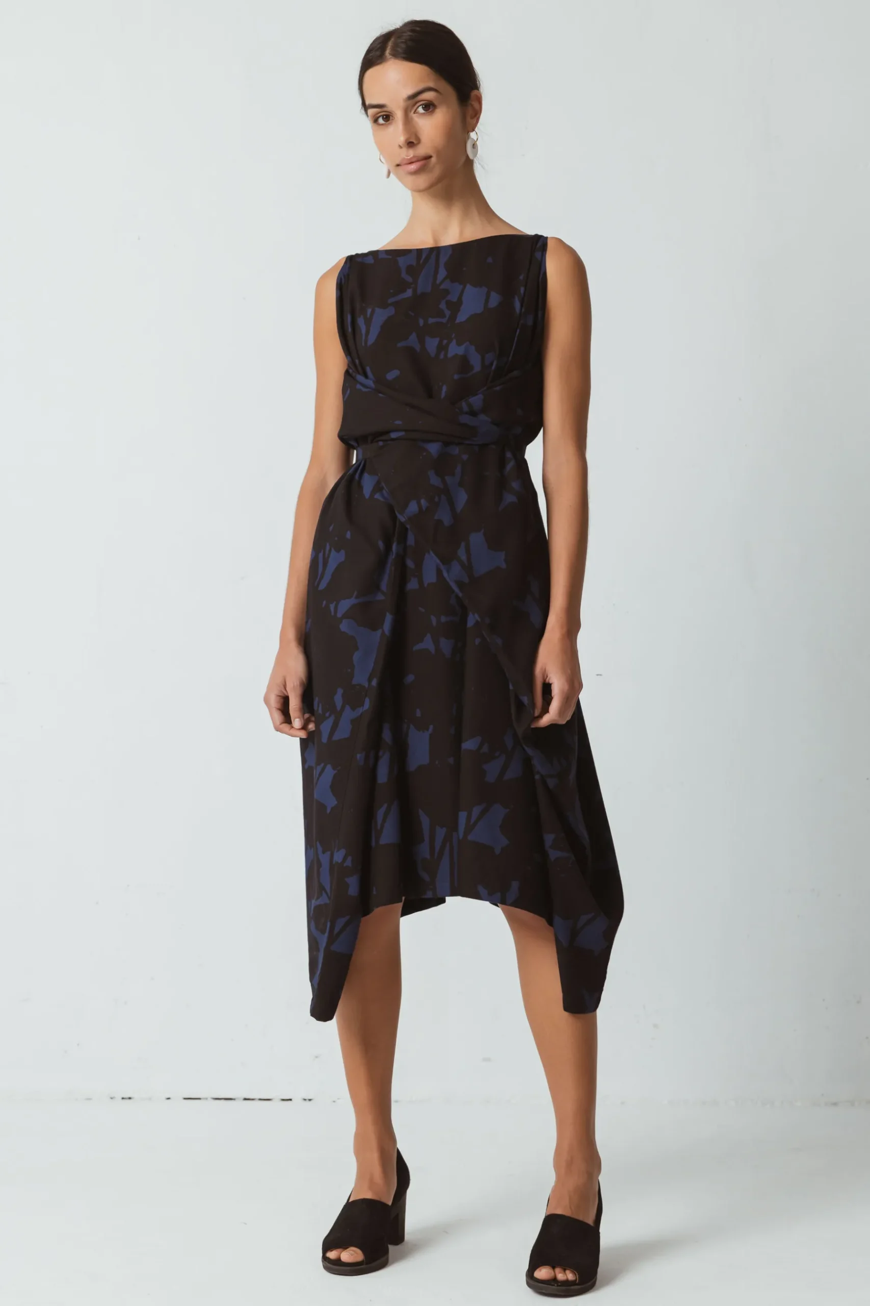 SKFK VESTIDO HABENE KOMOREBI NEGRO New
