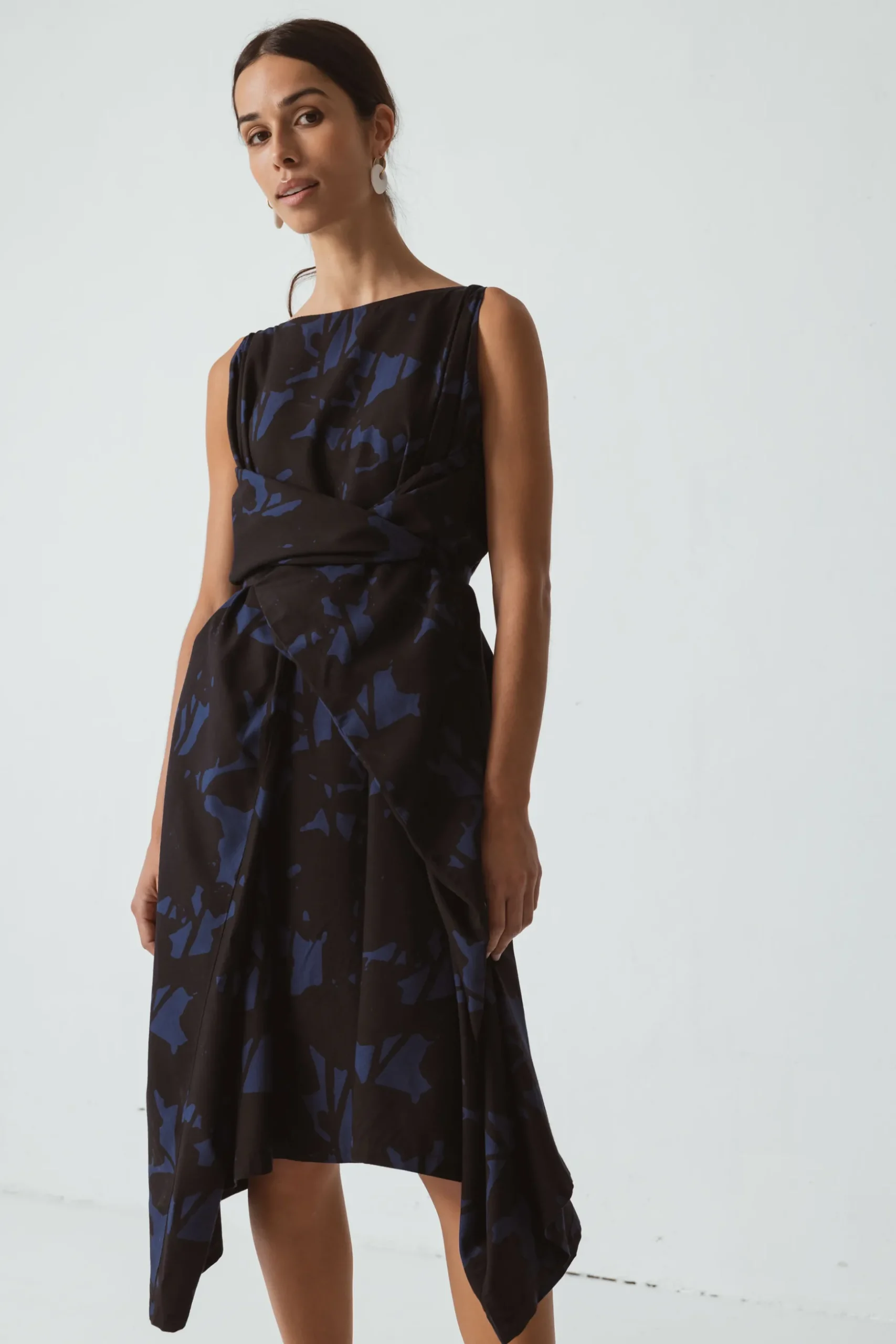 SKFK VESTIDO HABENE KOMOREBI NEGRO New