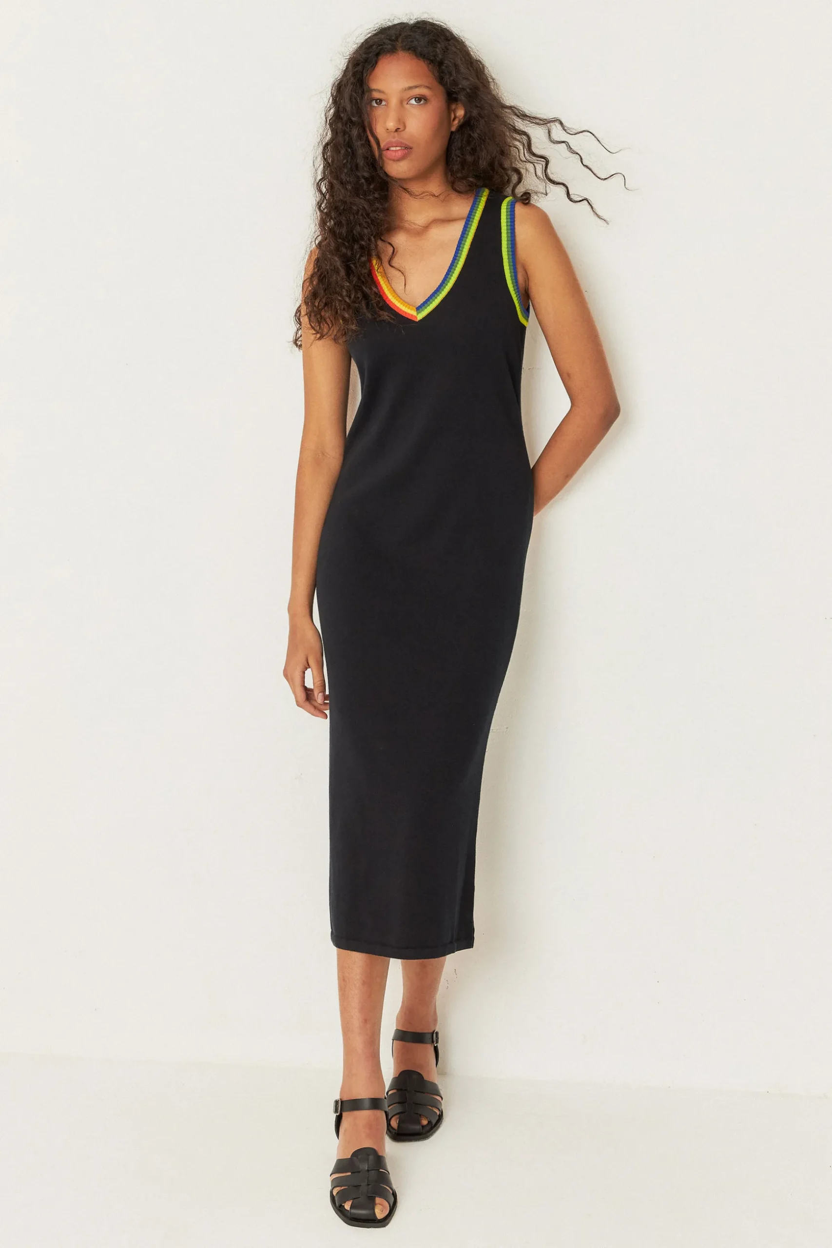 SKFK VESTIDO IHARA-GOTS NEGRO Discount