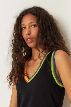 SKFK VESTIDO IHARA-GOTS NEGRO Discount