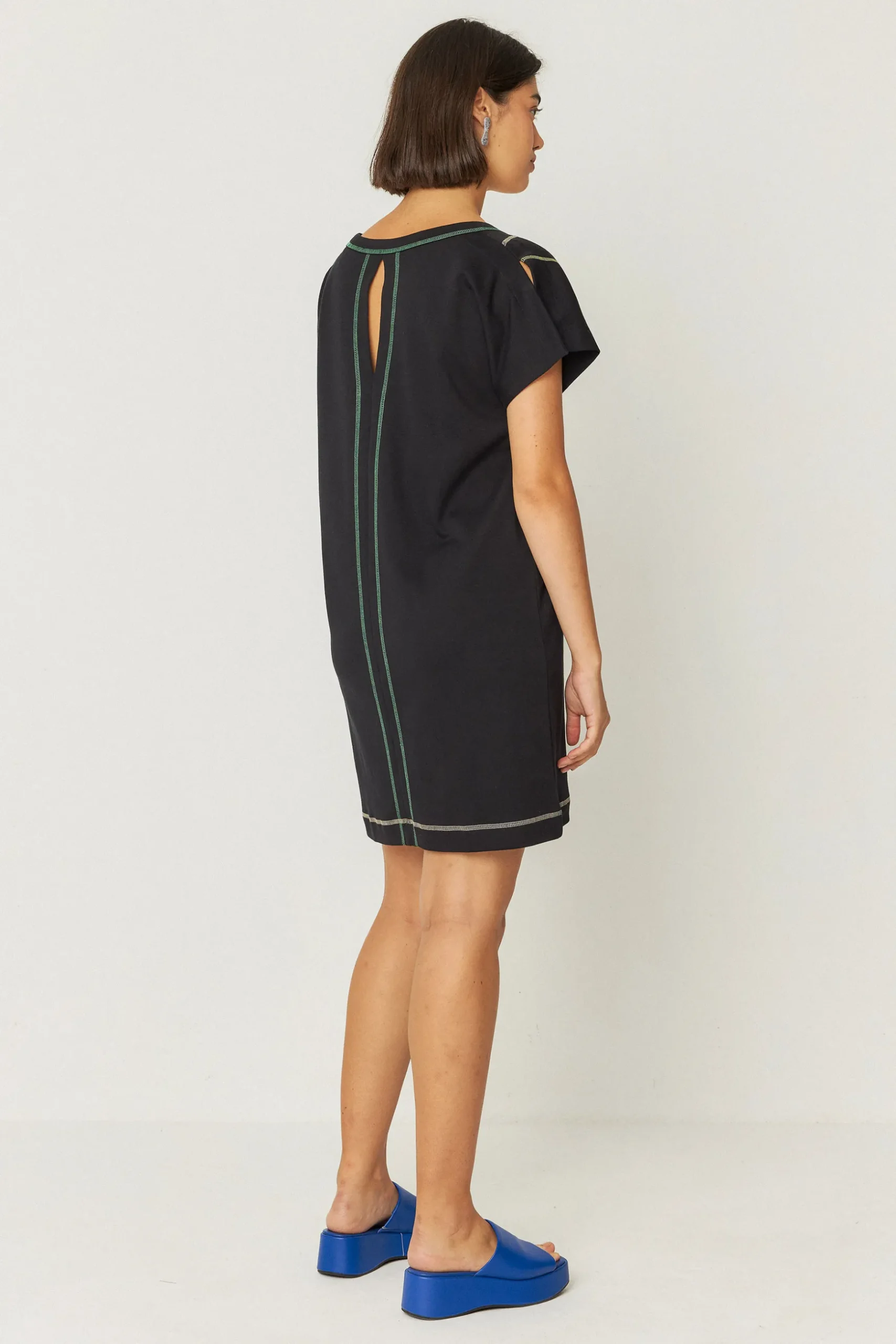 SKFK VESTIDO KALARE-GOTS NEGRO Fashion