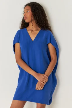 SKFK VESTIDO LEIUN AZUL ÍNDIGO New