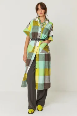 SKFK VESTIDO MAIZA-GOTS CHECKS New