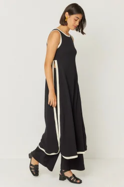 SKFK VESTIDO NAILA-GOTS NEGRO Hot