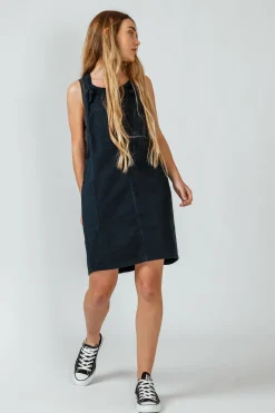 SKFK VESTIDO PINAFORE AZUL MARINO Best